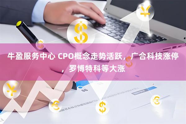 牛盈服务中心 CPO概念走势活跃，广合科技涨停，罗博特科等大涨